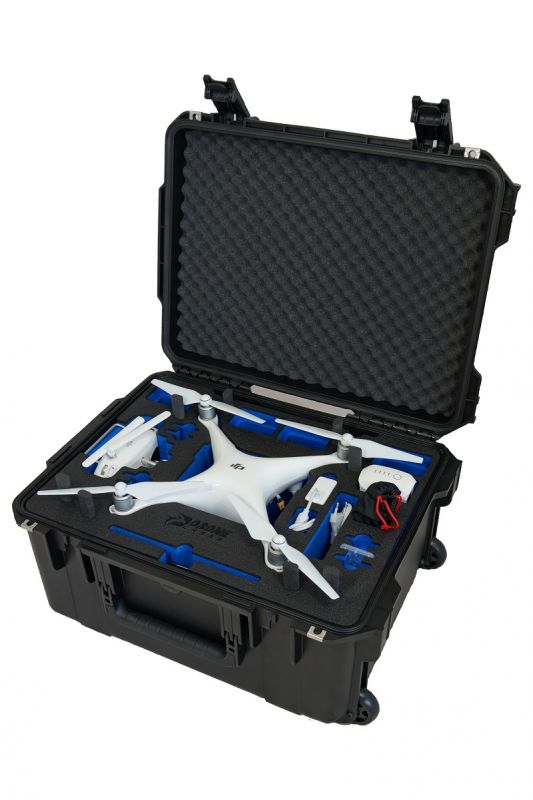 DroneCases ® Trolley-Koffer für DJI Phantom 4